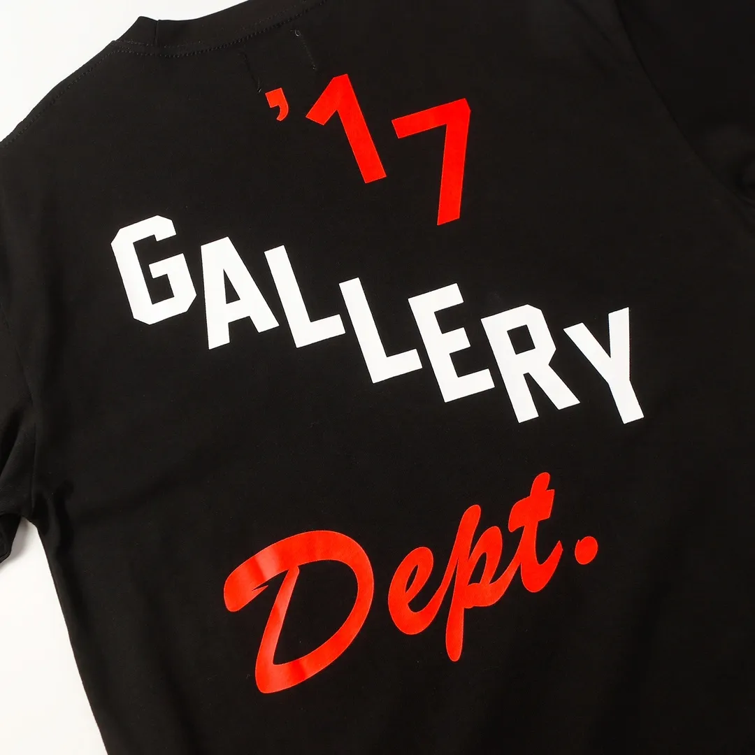 GALLERY.DEPT new summer short-sleeved model number: D3173#P106 color: apricot black yellow code number: S M L XL